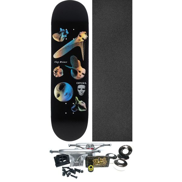 Opera Skateboards Clay Kreiner Shapes Skateboard Deck - 8.5" x 32" - Complete Skateboard Bundle